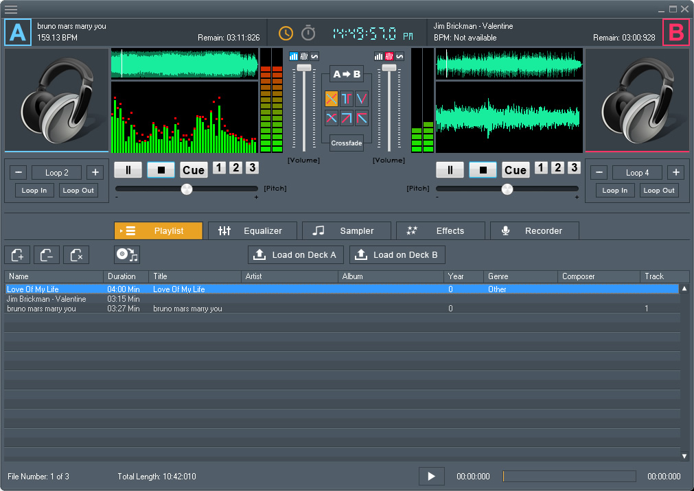 Windows 7 DJ Mix Studio 1.1 full