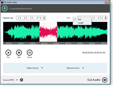 Cut audio by End Time or Length