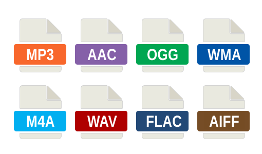 Support Major Audio Formats