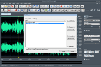 Audio Merging