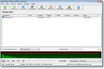 MP3 to WAV Converter