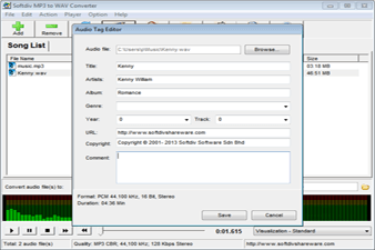 Audio Tag Editor