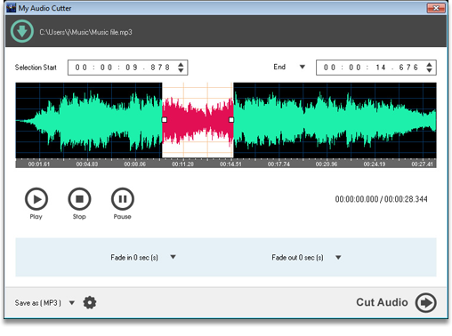 My Audio Cutter