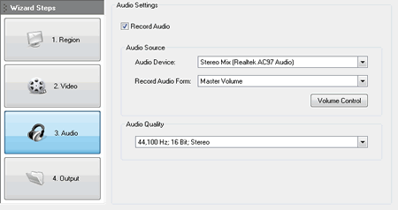 Audio Settings