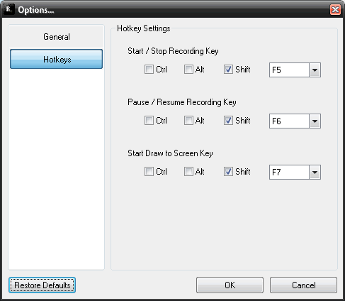 Hotkey Settings