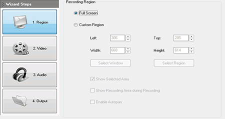 Screen Recording Region