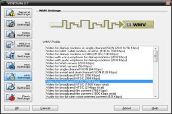WMV Settings