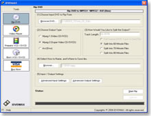 DVD Ripper Main Screen